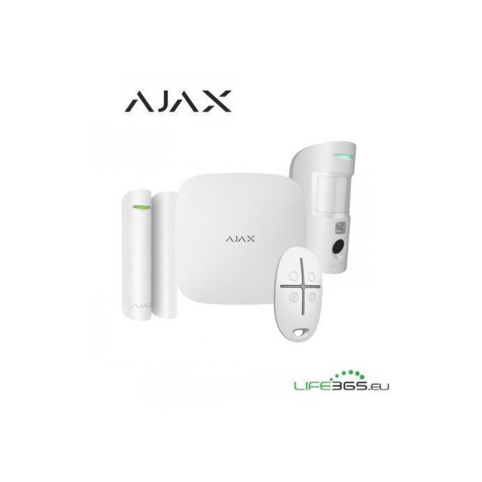 Ajax StarterKit Cam HDR white Wi-Fi / 2G / Ethernet
