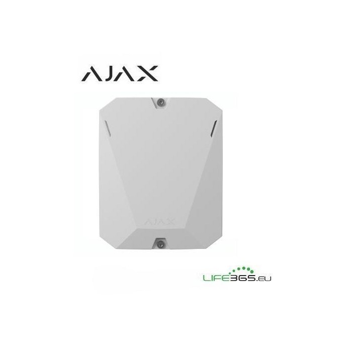 Ajax Hub BP Jeweller - Centrale alimentata a batteria bianca