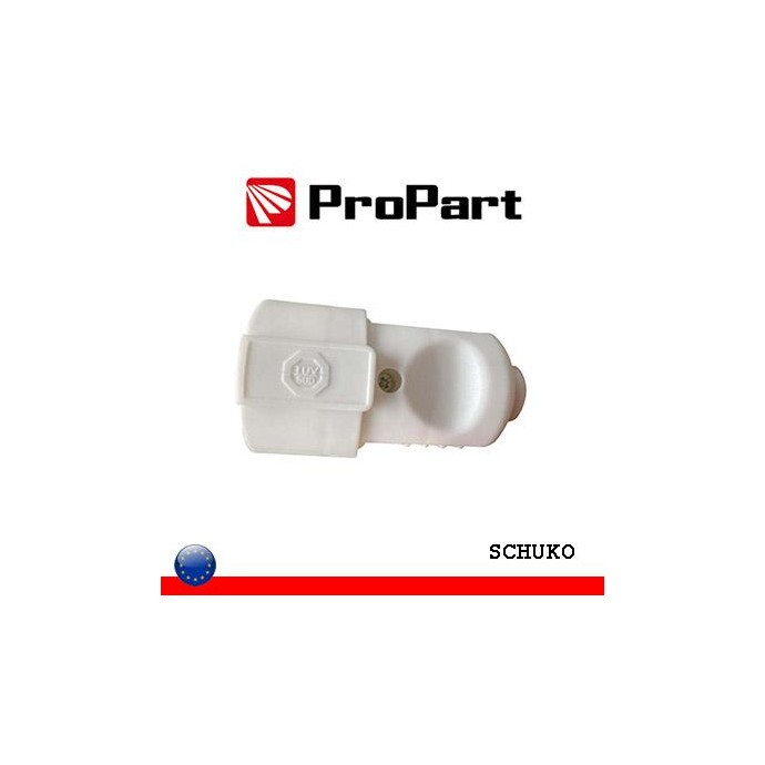 Presa Schuko 2P+T 16A polybag