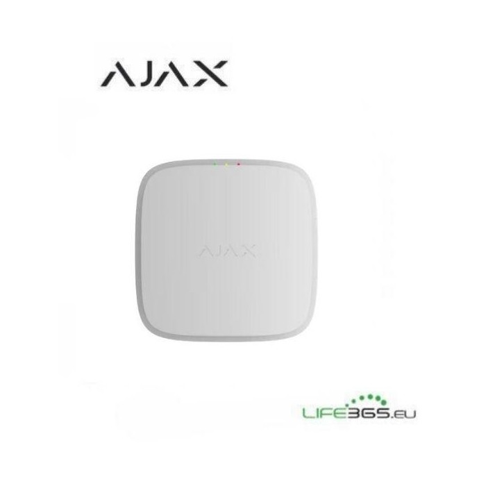 Ajax EN54 FireProtect (Smoke/Sounder) -Rilevat. Fumo wirelayss con sirena Bianco
