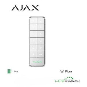 Ajax Superior Keypad Fibra white Outdoor - Tastiera cablata per esterni bianco