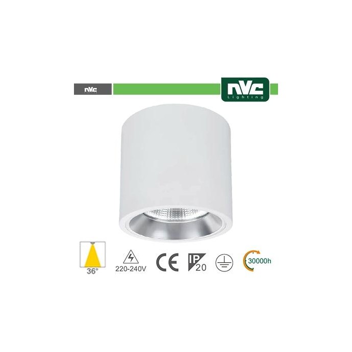 Downlight Sporgente - IP20 15W 1100LM 4000K 36° Downlight Sporgente - IP20 15W 1100LM 4000K 36°