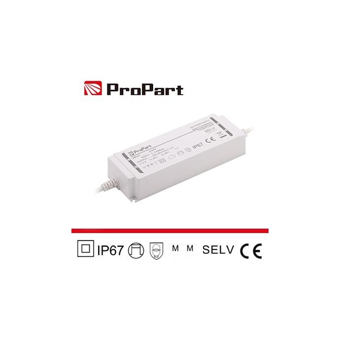 Alimentatore IP67 24V 200W 8.33A Size:191*68*37mm