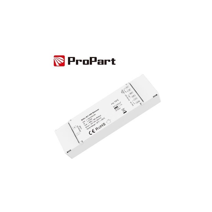 Dimmer DALI 1CH*10A, 0/1-10V 100-240VAC 