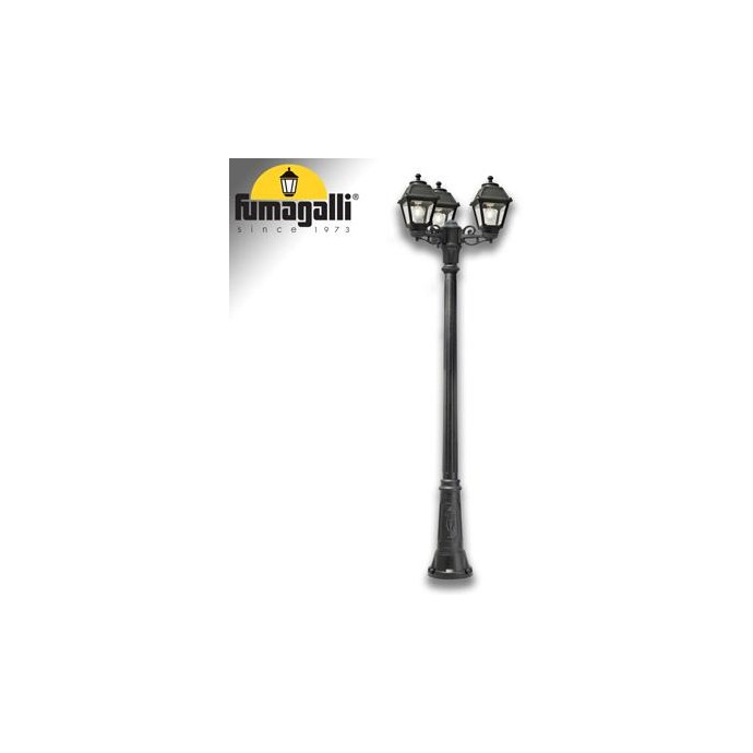 GIGI BISSO/MARY 3L NERO TRASP E27 LED FILAMENTO 6,5W 2,7K - 207 cm