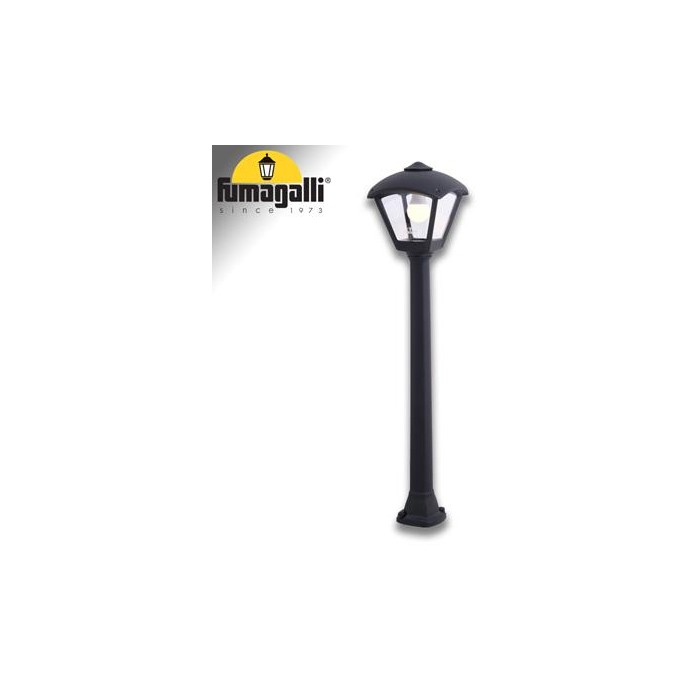 GIAFFA/DARIO NERO TRASP E27 A60 LED 8,5W CCT SET - 97,5 cm