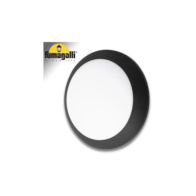 UMBERTA NERO OPALE 2 PORTALAMPADE E27