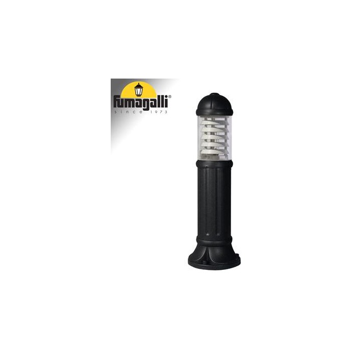 SAURO 800 NERO TRASP E27 FRANGILUCE RESINA - 80 cm