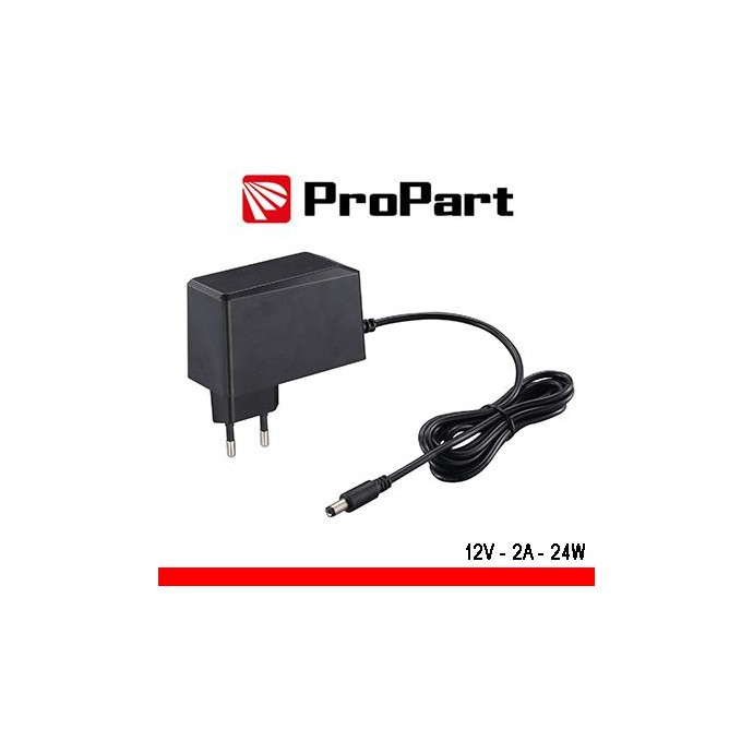 Alimentatore Switching tensione costante 12Vdc 2A (24W)