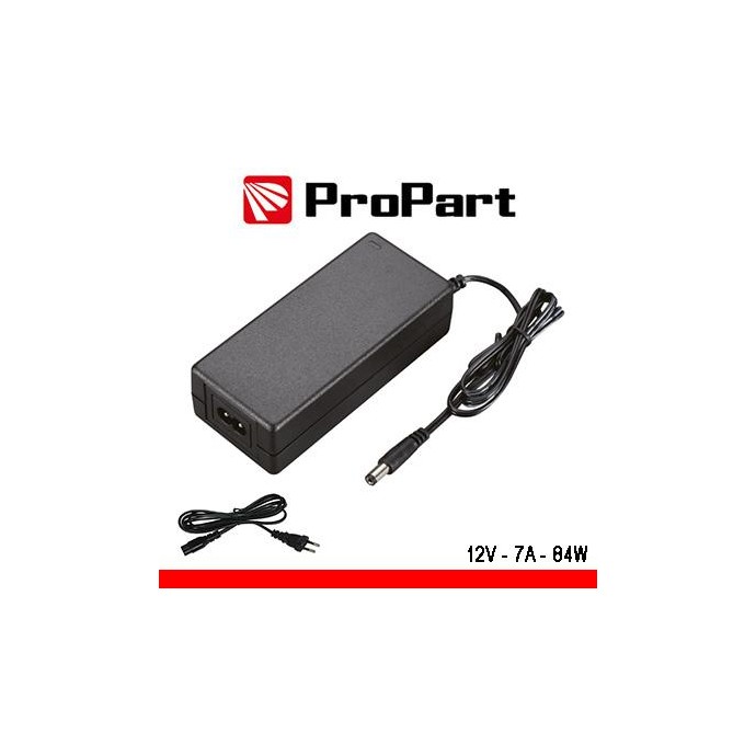 Alimentatore Switching tensione costante 12Vdc 7A (84W)