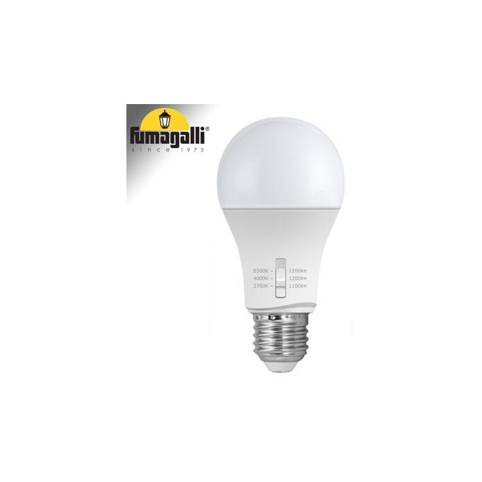 Lampadina LED E27 A60 - 11W - CCT - Fumagalli