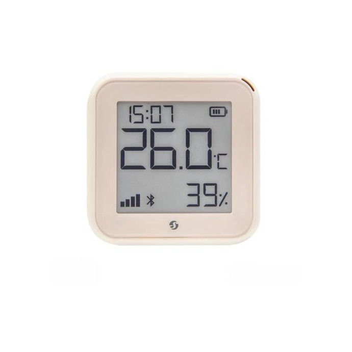 Shelly Sensore Temperat&Umid Wi-Fi + Bluet con display Gen3 Avorio