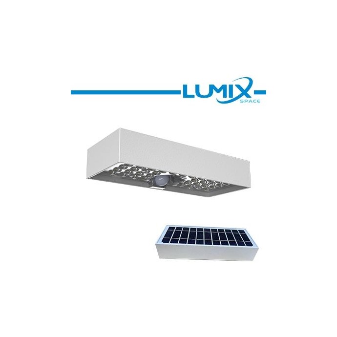 Lampada da parete solare LED 6w - senza fili con sensori