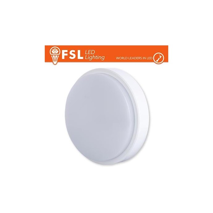 Plafoniera LED ROTONDA BIANCA 15W 3000K Ø180*55 IP54 
