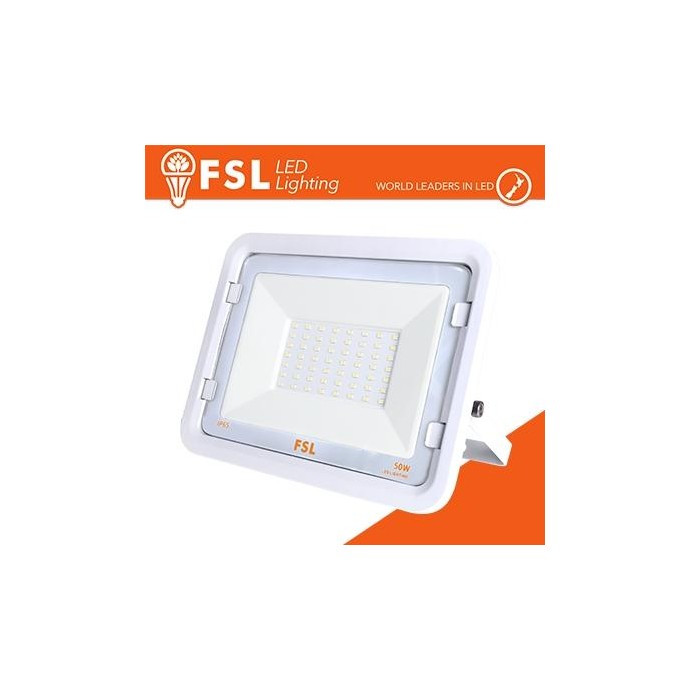 Proiettore per esterni Bianco 50W - IP65 115° 4000K