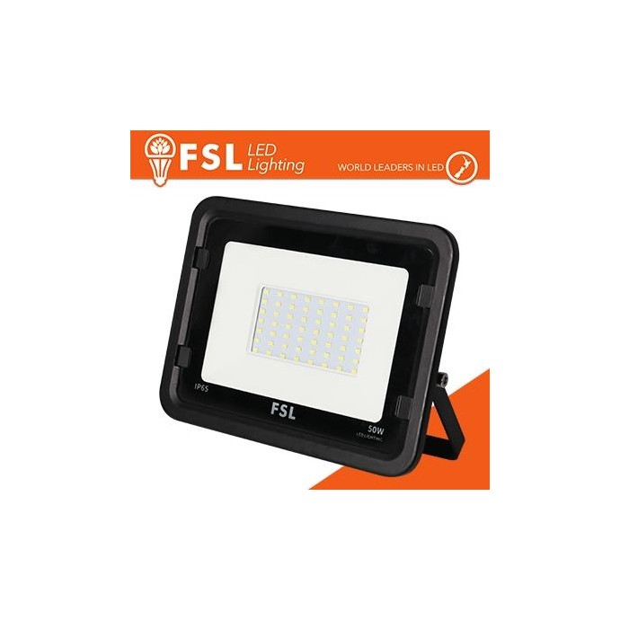 Proiettore per esterni Nero 50W - IP65 115° 6500K