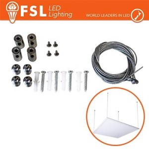 Kit installazione a sospensione Pannello LED universale
