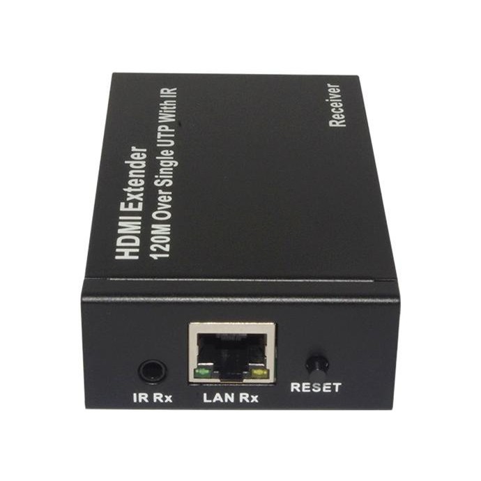 RX Extender HDMI over TCP/IP, abbinato a PET120R, 120MT 