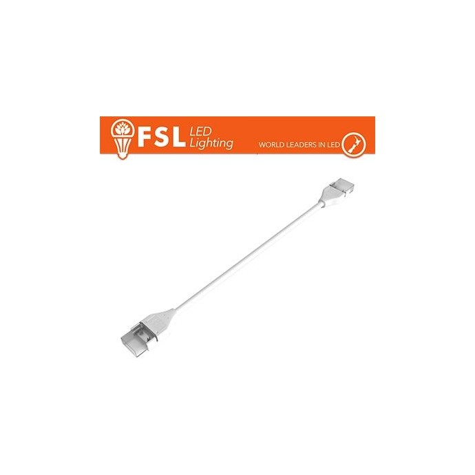 Cavo di giunzione 20cm, con 2 connettori LED COB 220V e COB 24V