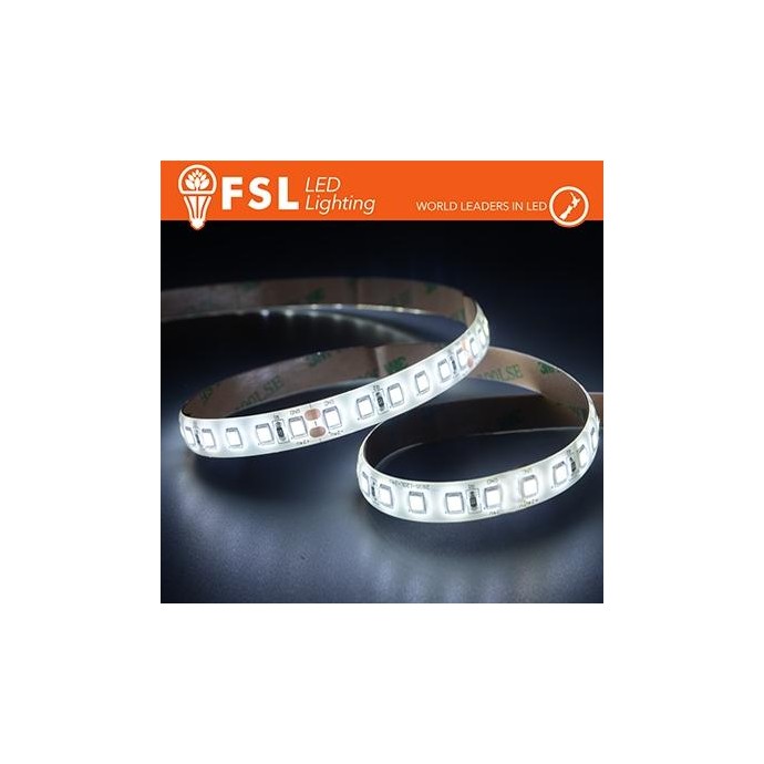Striscia LED 5m IP65 SILICON 2835 24V - 12W/m 120led/m 6500K