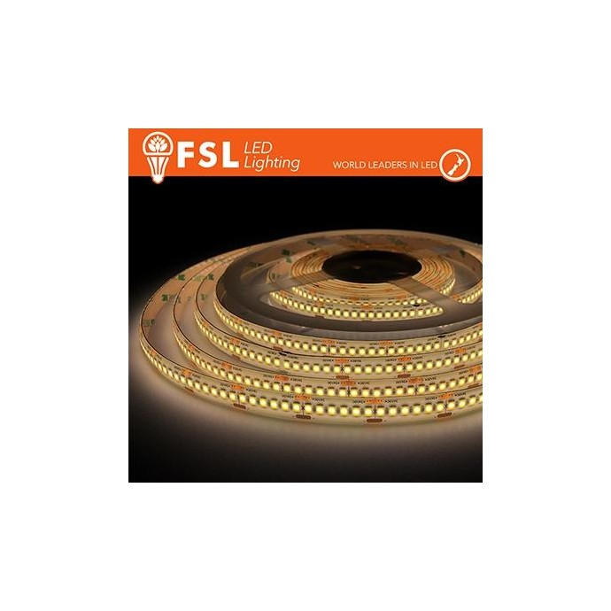 Striscia LED 5m IP65 SILICON 2835 24V - 16W/m 240led/m 6500K