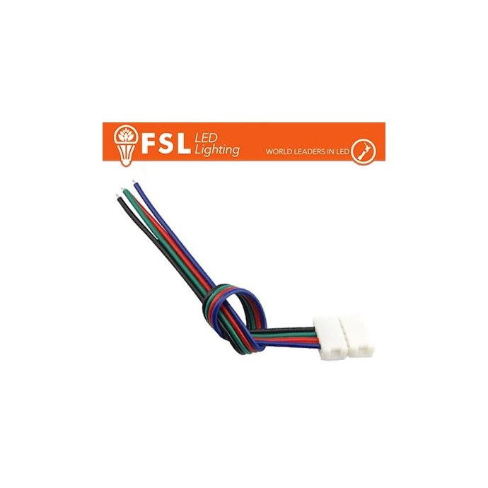 Connettore rapido END per strip 10mm LED RGB