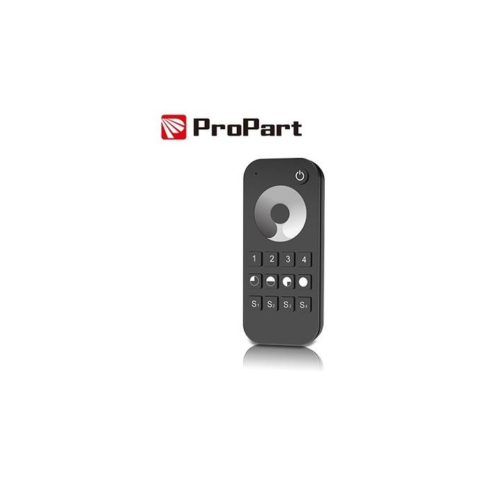 Telecomando RF 1 Canale - 4 Zone, 4 Scene, Touch Wheel, RF2.4G