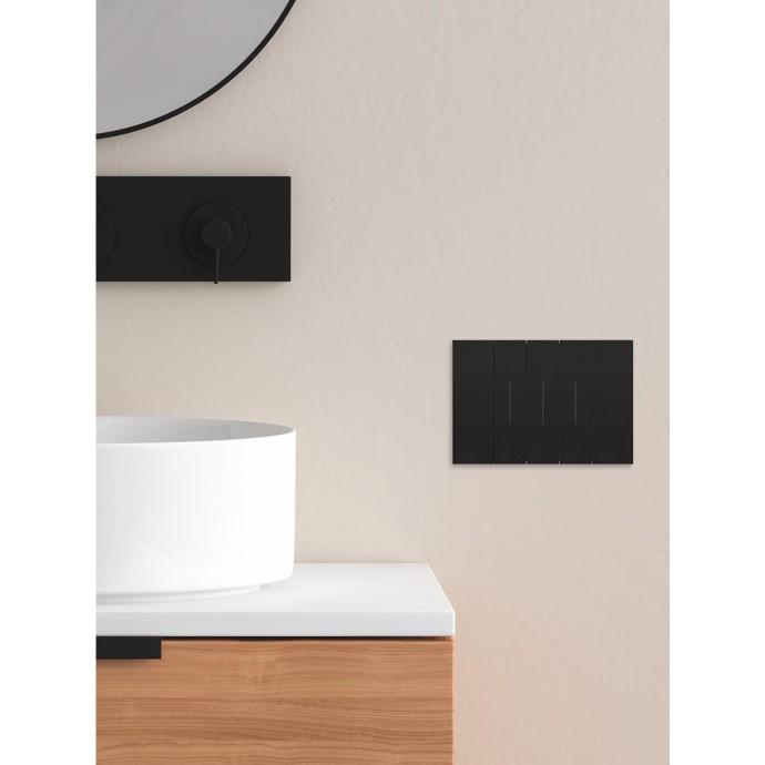 Presa Doppia Da Incasso EL-BI ZENA Bianco Naturale - 2 Prese, 16A, 250V, IP20, Per Impianto Elettrico