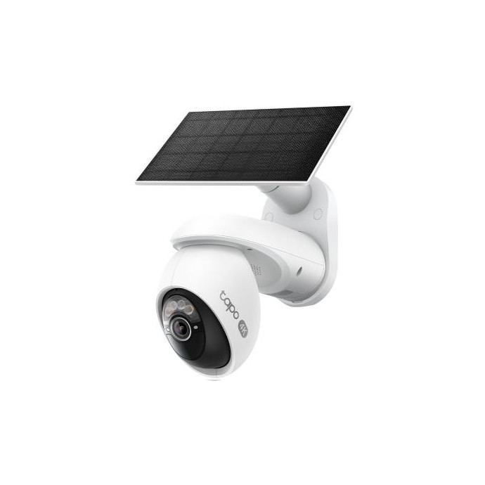 Tapo Kit Telecamera di sicurezza Smart a batteria Wi-Fi 4K + Pannello solare