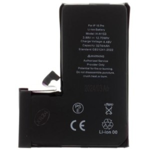 Batteria per iPhone 15 Pro 3274mAh Li-Ion (Bulk)