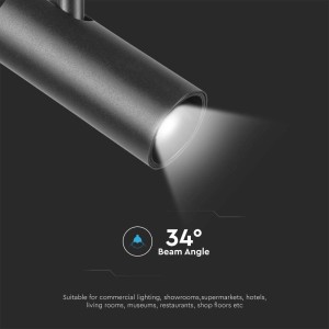 Faretto LED da binario magnetico 20W nero V-TAC VT-4221 - foto 6