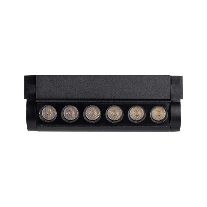 Faretto LED lineare binario magnetico 5W nero V-TAC VT-4205