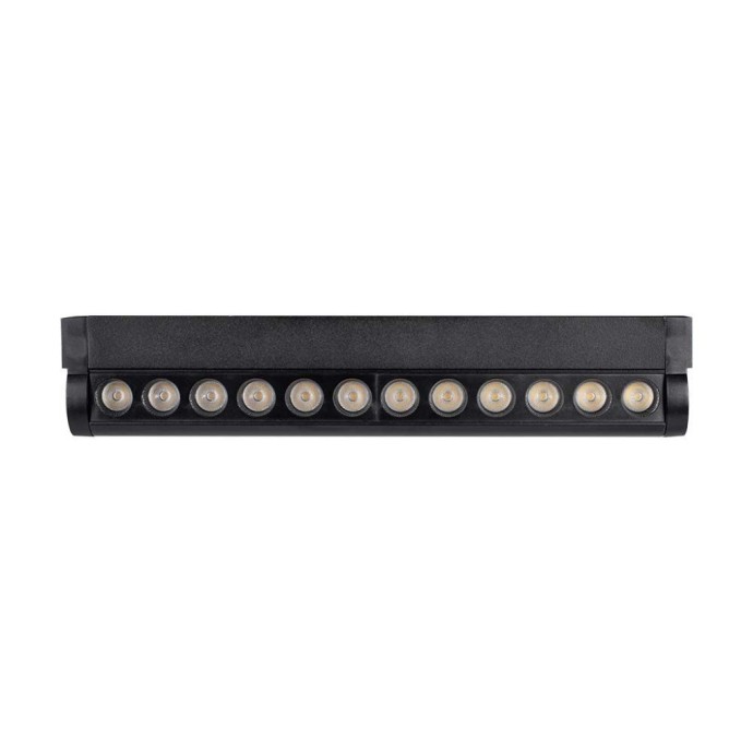Faretto LED da binario magnetico 12W nero V-TAC VT-42012