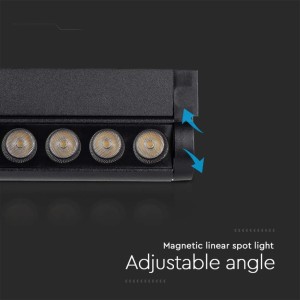 Faretto LED da binario magnetico 12W nero V-TAC VT-42012 - foto 7
