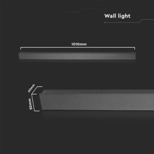 Applique LED da esterno 16W 1010mm IP65 nera V-TAC VT-1176 - foto 7