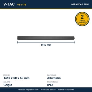 Applique LED da esterno 23W IP65 V-TAC VT-1178 - foto 10