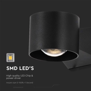 Applique LED da esterno 5W IP65 nera V-TAC VT-1179 - foto 5