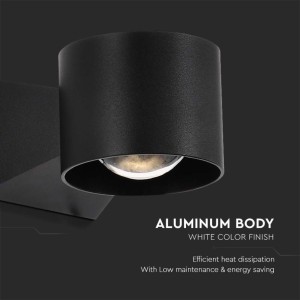 Applique LED da esterno 5W IP65 nera V-TAC VT-1179 - foto 6