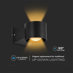 Applique LED da esterno 5W IP65 nera V-TAC VT-1179 - foto 7