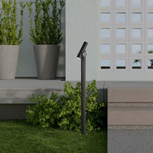 Paletto LED da giardino 2x2W Nero IP44 V-TAC VT-1187 - foto 2