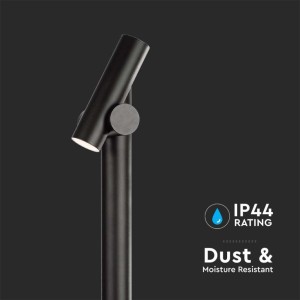 Paletto LED da giardino 2x2W Nero IP44 V-TAC VT-1187 - foto 8