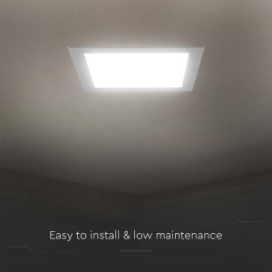 Pannello LED da incasso 18W 1850lm quadrato V-TAC VT-61018 - foto 6
