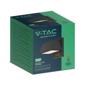 Applique LED da esterno 15W IP65 nero V-TAC VT-1192 - foto 3