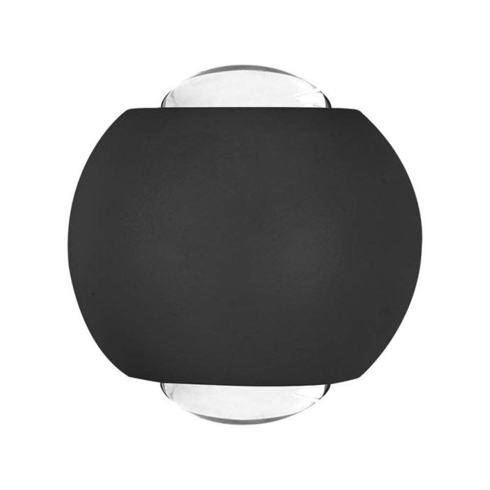 Applique LED da esterno 2W IP54 nera V-TAC VT-2502