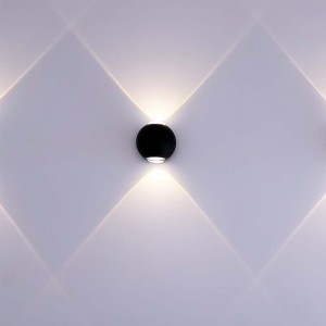 Applique LED da esterno 2W IP54 nera V-TAC VT-2502 - foto 2