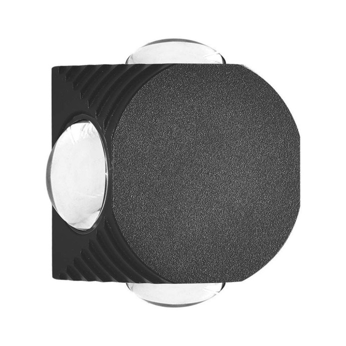 Applique LED da esterno 4W IP54 nera V-TAC VT-2544