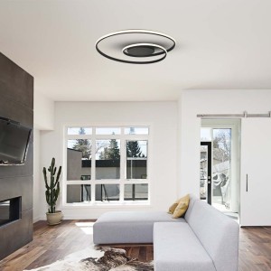 Plafoniera LED 48W TRIAC dimmerabile nera V-TAC VT-7911 - foto 2