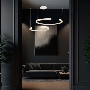 Lampadario LED a sospensione 48W dimmerabile bianco V-TAC VT-7914 - foto 2