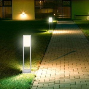 Paletto LED da giardino 10W IP65 bianco V-TAC VT-33-W - foto 4