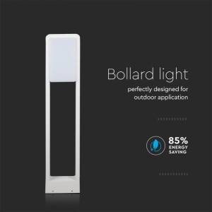 Paletto LED da giardino 10W IP65 bianco V-TAC VT-33-W - foto 8